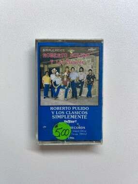 Roberto Pulido Y Los Clasicos Simplemente Cassette Tape 1986 Freddie Records